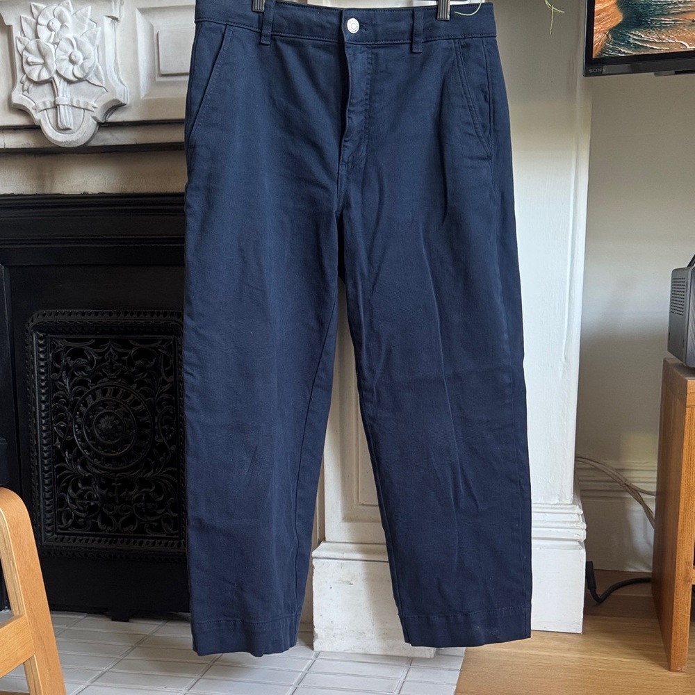 Navy Everlane Pants
